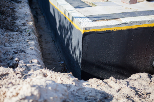 Waterproofing a home foundation in Beaverton